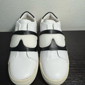 Karl Lagerfeld Kids White and Black Sneakers
